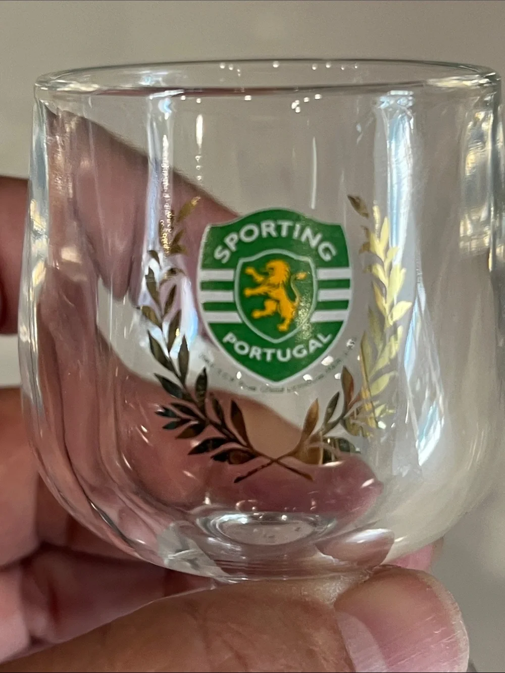 Sporting Emblem Shot Glass